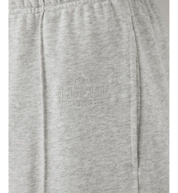 Rope&rsquo;Picnic「ロゴ刺繍入りワイドスウェットパンツ」|チノ|