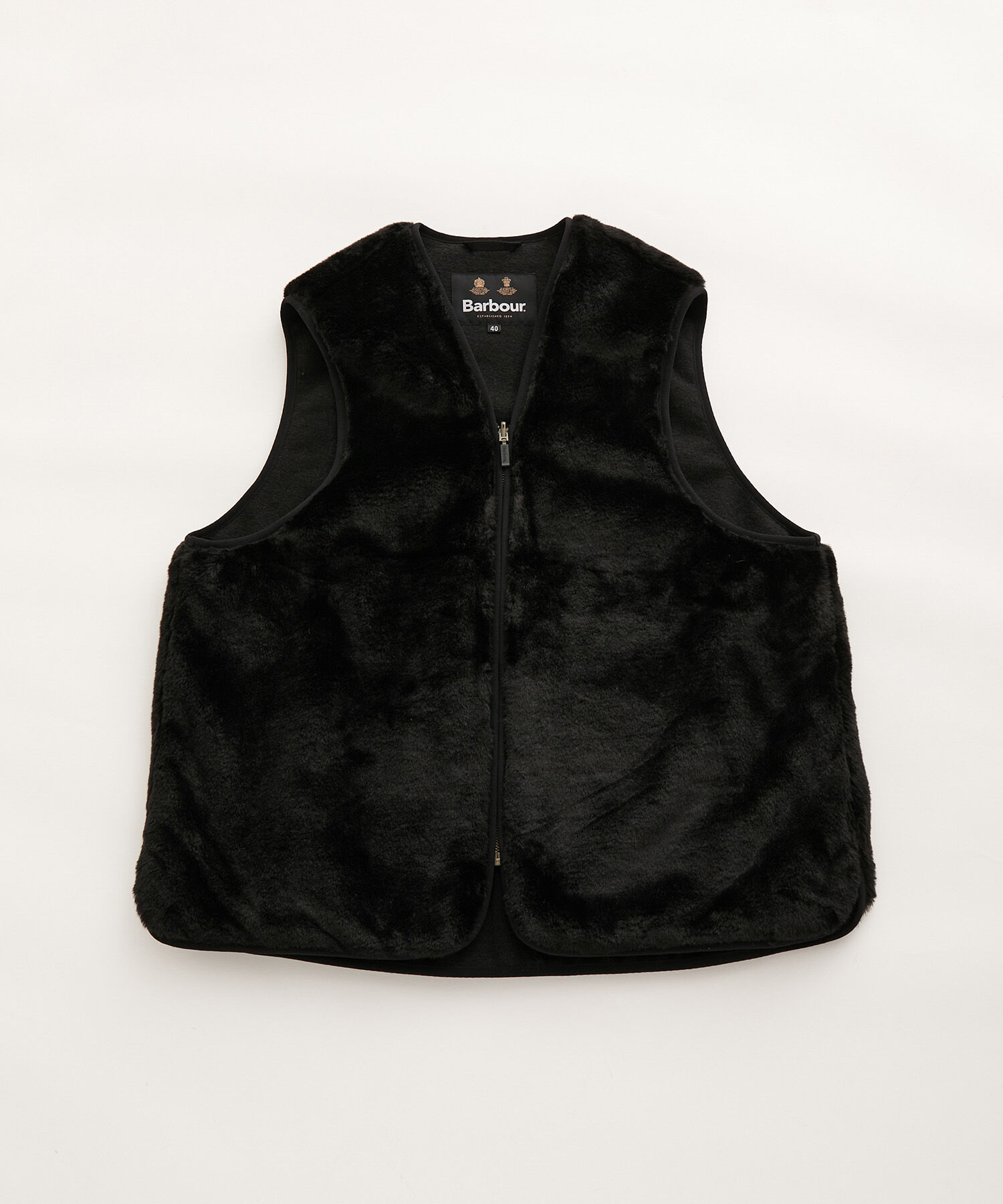 ADAM ET ROPE'「《別注》【Barbour】リバーシブル フロントジップ ファーライナー ベスト / ロイヤルワラント / ユニセック」|その他|