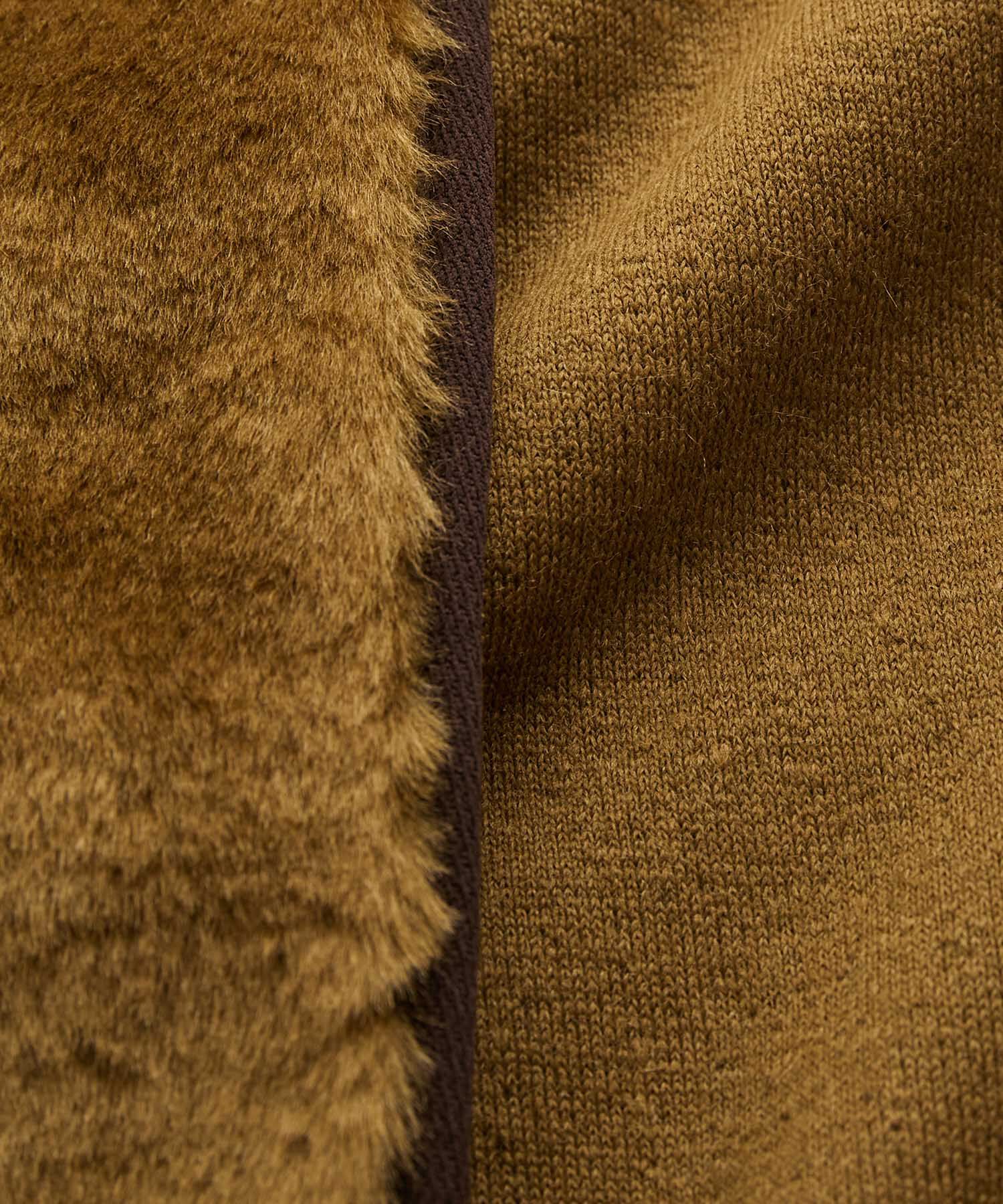 ADAM ET ROPE'「《別注》【Barbour】リバーシブル フロントジップ ファーライナー ベスト / ロイヤルワラント / ユニセック」|その他|