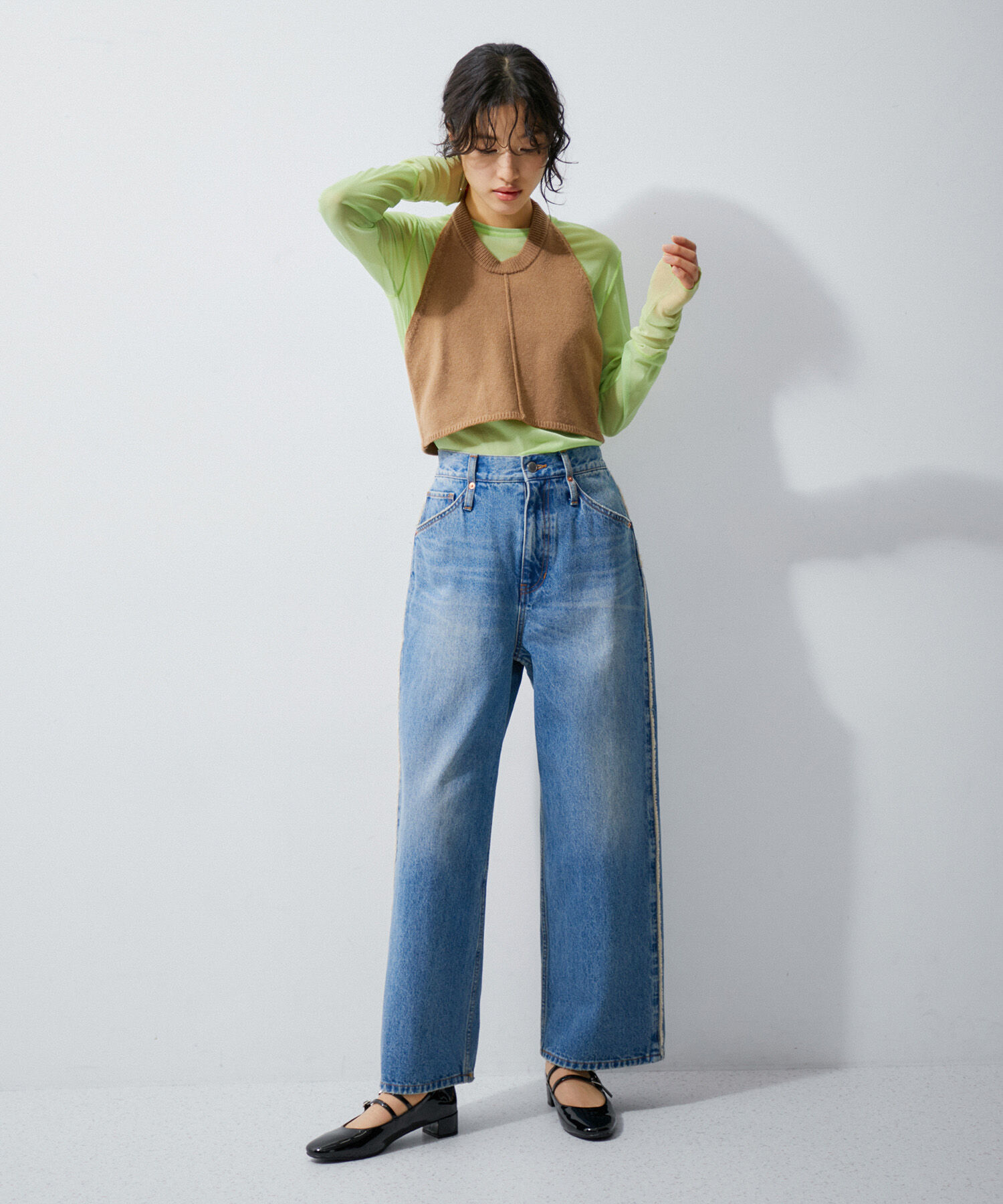 ADAM ET ROPE'「【逸品】ホルターネックニット」|その他|