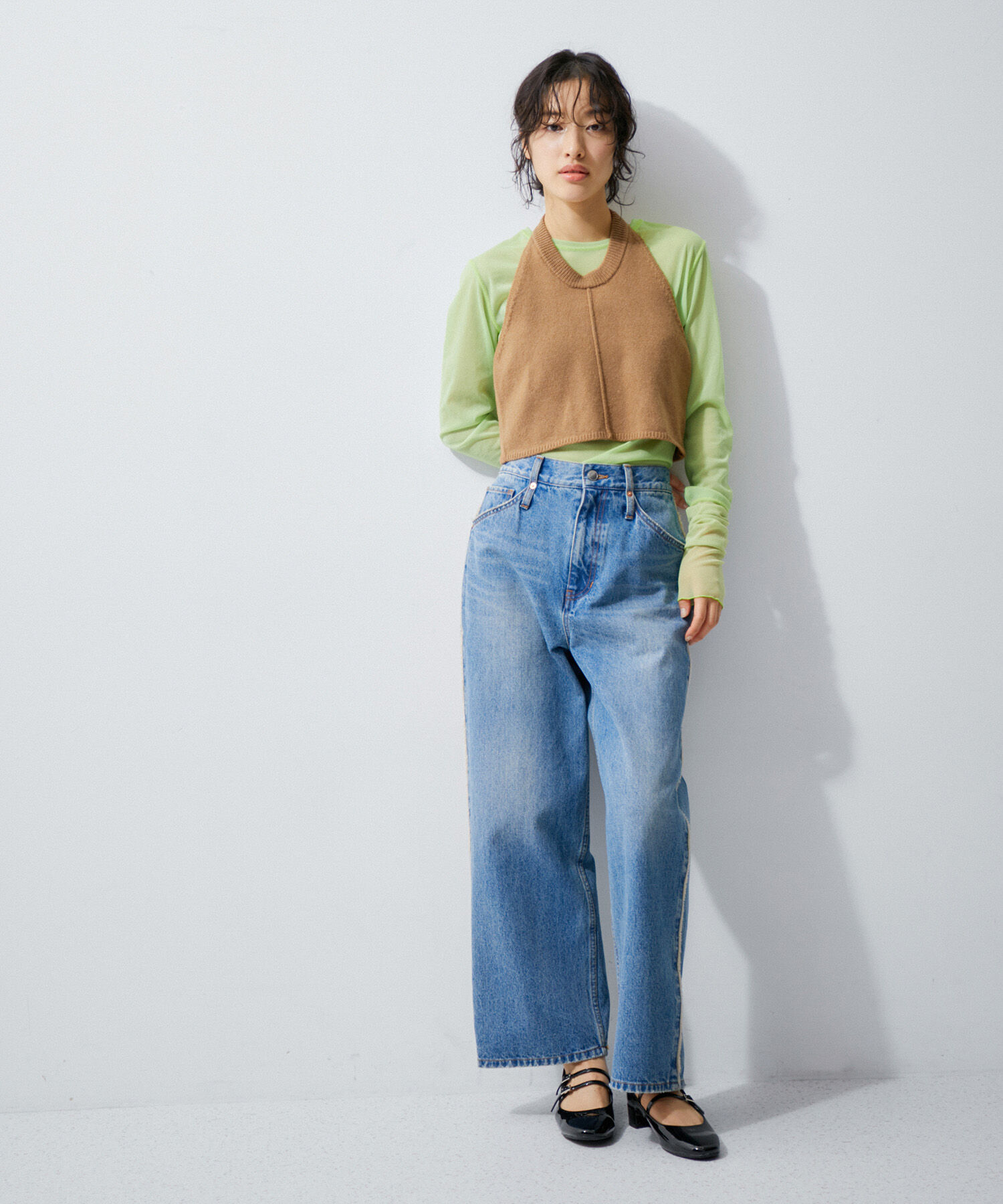 ADAM ET ROPE'「【逸品】ホルターネックニット」|その他|