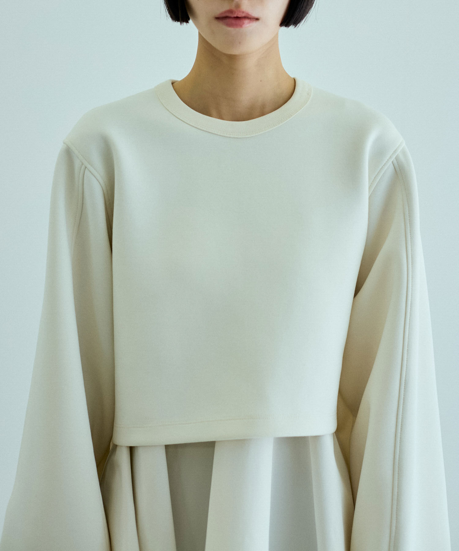 ADAM ET ROPE'「レイヤードペプラムチュニック」|その他|