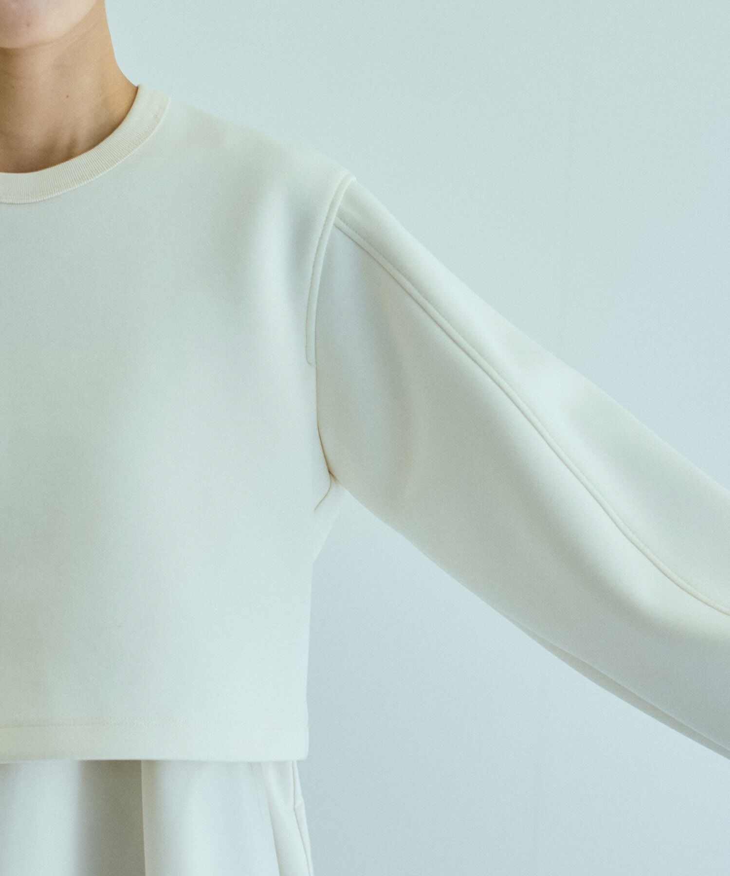 ADAM ET ROPE'「レイヤードペプラムチュニック」|その他|