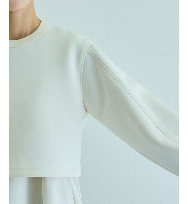 ADAM ET ROPE'「レイヤードペプラムチュニック」|その他|