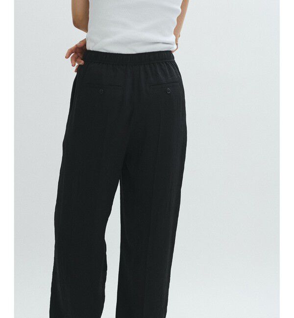 ADAM ET ROPE'「【サステナブル】イージーパンツ」|チノ|