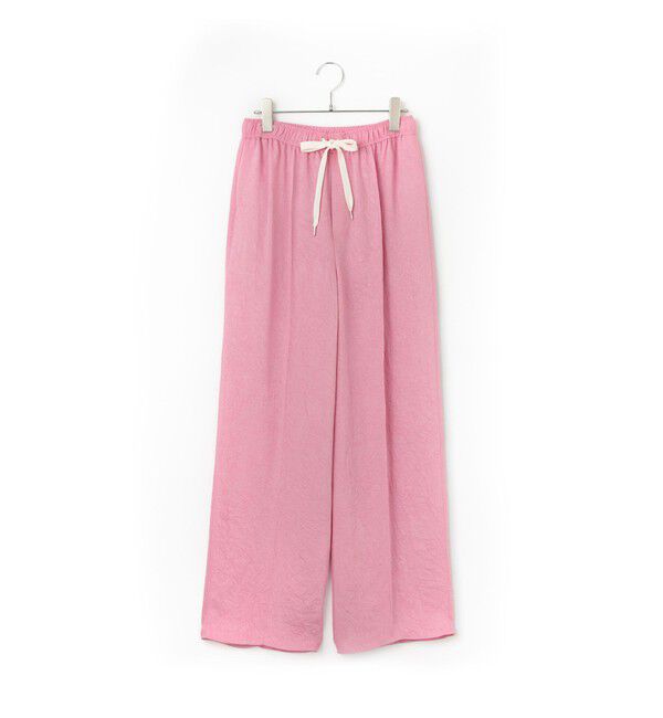 ADAM ET ROPE'「【サステナブル】イージーパンツ」|チノ|