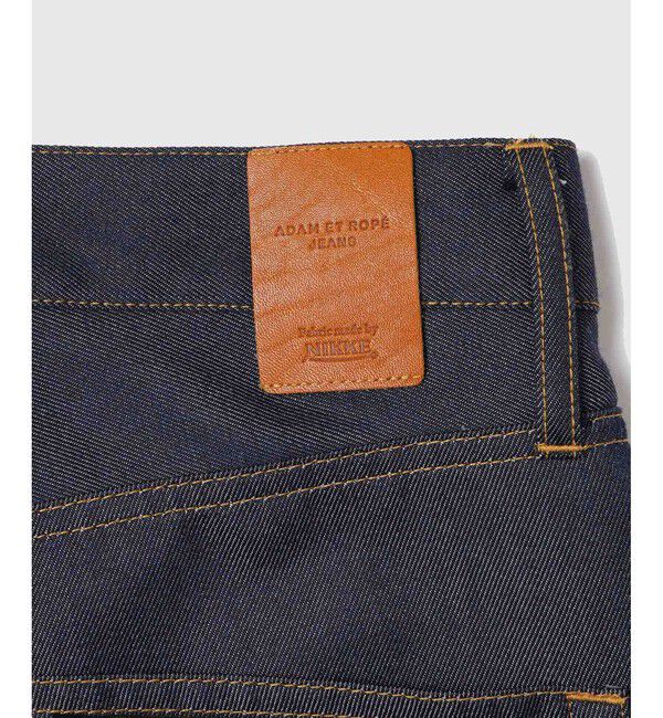 ADAM ET ROPE'「【ADAM ET ROPE' JEANS -IMAG-】《NIKKE/ニッケ》デニム ストレートスラックス」|デニム|
