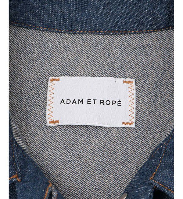 ADAM ET ROPE'「ポケットメンアサデニムブルゾン」|ブルゾン・スタジャン|