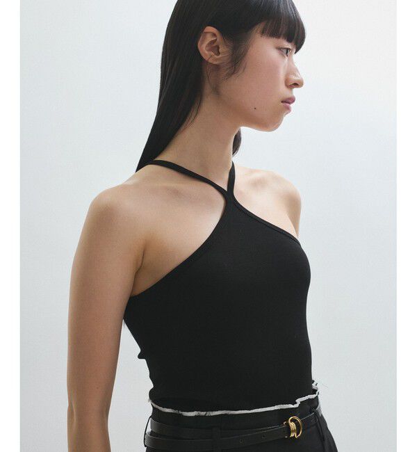 ADAM ET ROPE'「Mロックホルターキャミ」|キャミソール|