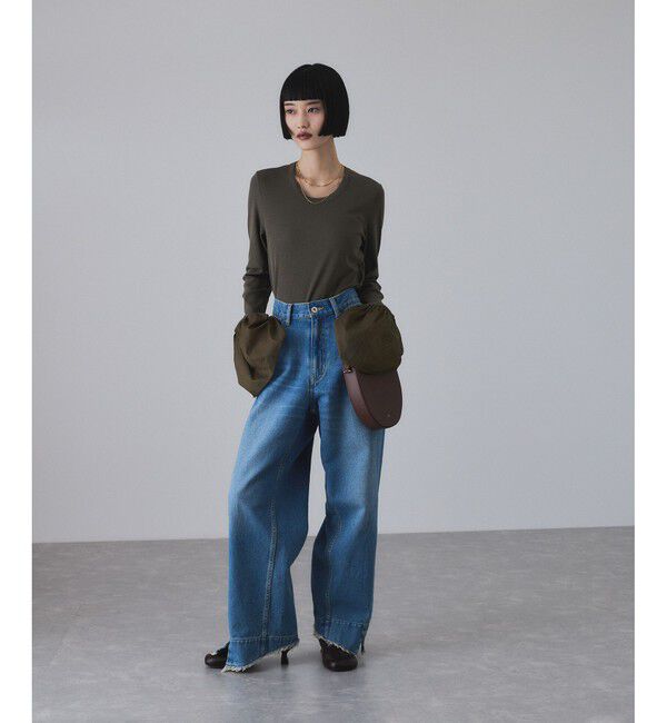 ADAM ET ROPE'「ラウンドブーツ」|ロングブーツ|