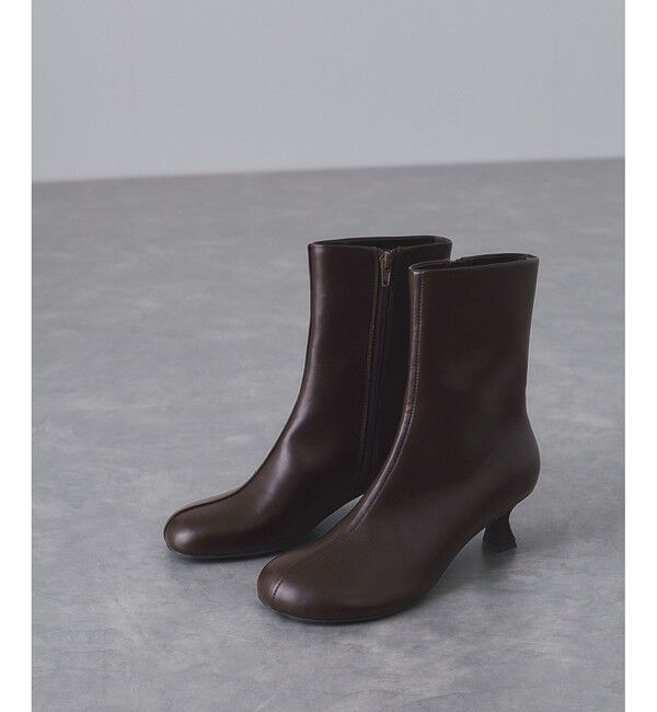 ADAM ET ROPE'「ラウンドブーツ」|ロングブーツ|ブラウン(20)