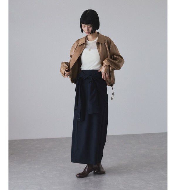 ADAM ET ROPE'「ラウンドブーツ」|ロングブーツ|