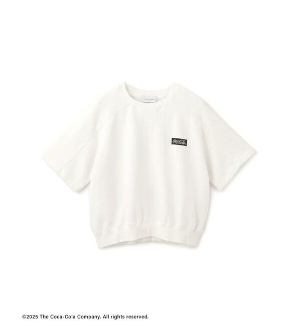 ADAM ET ROPE'「【Coca-Cola】Garment dye sweat H/S」|スウェット・ジャージ|