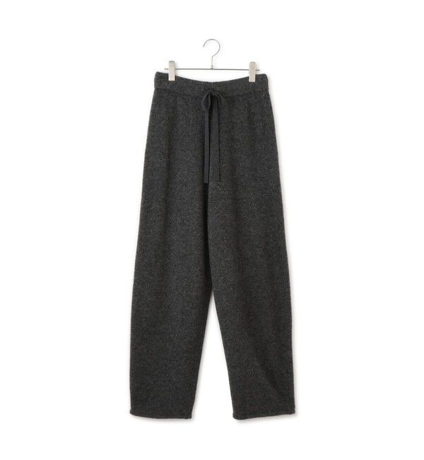 ADAM ET ROPE'「LINEAPIU ヤクMIXリラックスパンツ」|チノ|