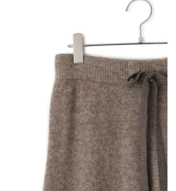 ADAM ET ROPE'「LINEAPIU ヤクMIXリラックスパンツ」|チノ|