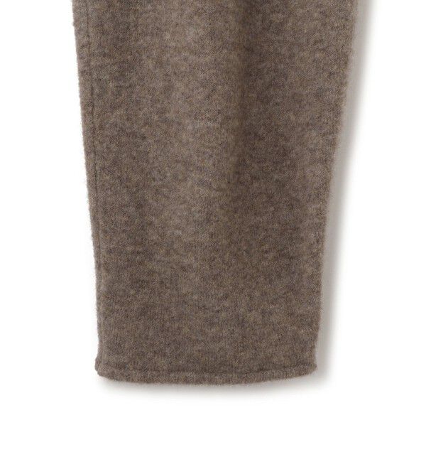 ADAM ET ROPE'「LINEAPIU ヤクMIXリラックスパンツ」|チノ|