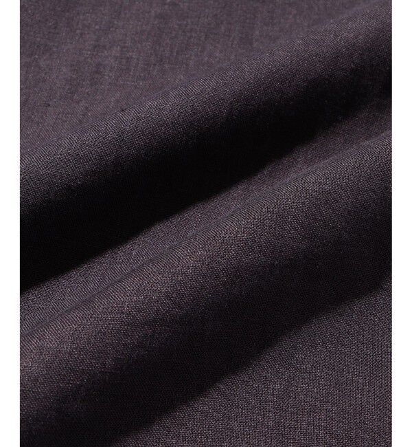 ADAM ET ROPE'「リネン ハーフスリーブオーバーシャツ」|シャツ・ブラウス|