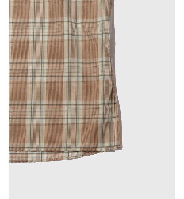 ADAM ET ROPE'「シアー パターンド PO シャツ」|シャツ・ブラウス|