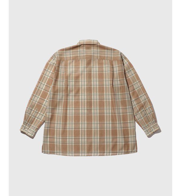 ADAM ET ROPE'「シアー パターンド PO シャツ」|シャツ・ブラウス|