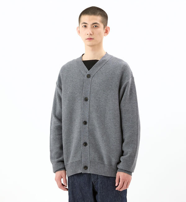 ORCIVAL「ORCIVAL | ウールコットン Vネックカーディガン MEN」|ニット・セーター|