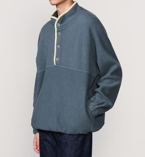  「RYE TENDER | 〈別注〉 ハーフボタン プルオーバー MEN」|ニット・セーター|