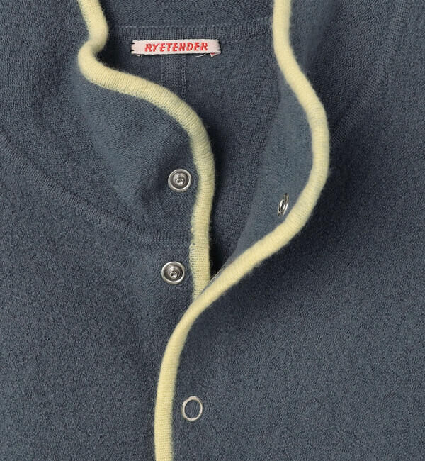  「RYE TENDER | 〈別注〉 ハーフボタン プルオーバー MEN」|ニット・セーター|