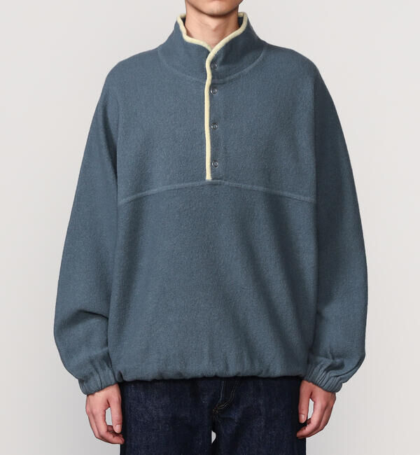  「RYE TENDER | 〈別注〉 ハーフボタン プルオーバー MEN」|ニット・セーター|
