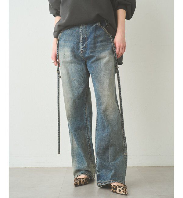  「サスペンダーDENIM」|デニム|