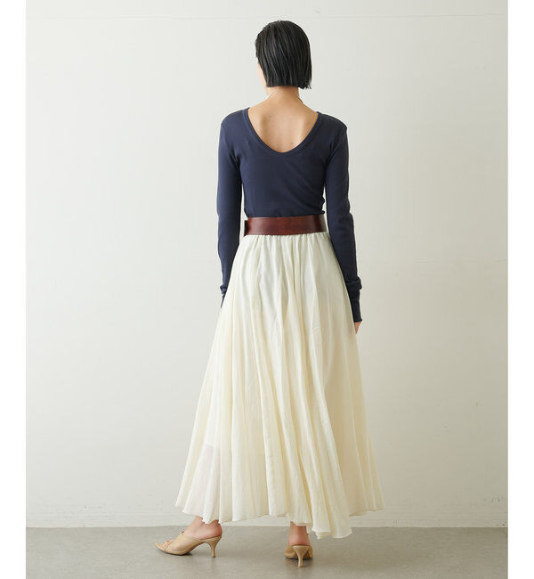  「Vバックシャンテレコカットソー」|Tシャツ・カットソー|