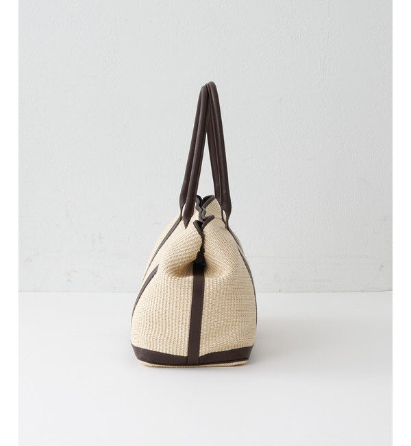  「【MAURIZIO TAIUTI】ストローレザートートバッグ」|トートバッグ|