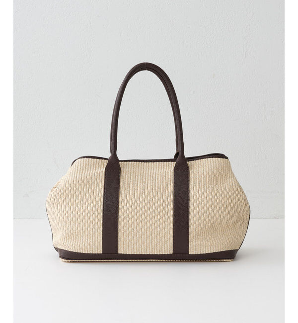  「【MAURIZIO TAIUTI】ストローレザートートバッグ」|トートバッグ|