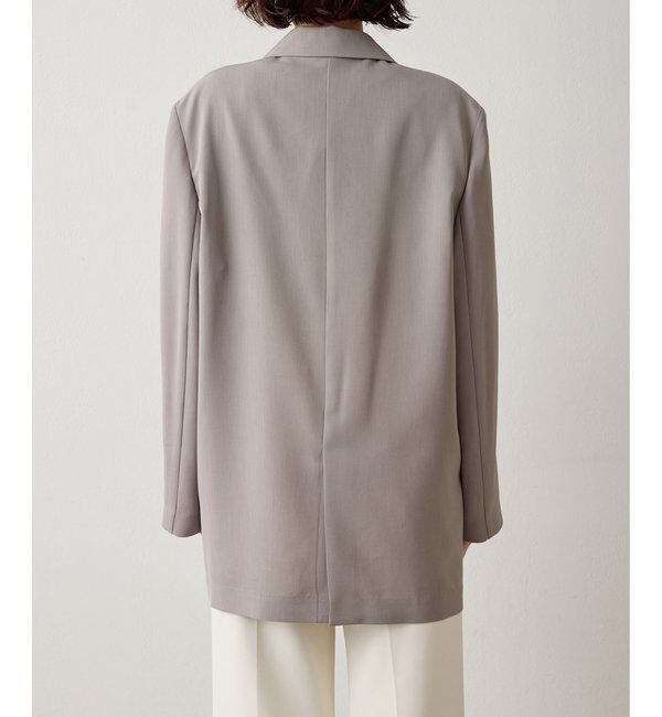  「ツイルダブルブレストジャケット」|テーラードジャケット|