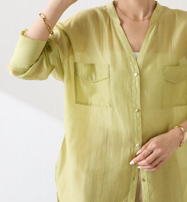  「ヴィンテージライクシアーシャツ」|シャツ・ブラウス|