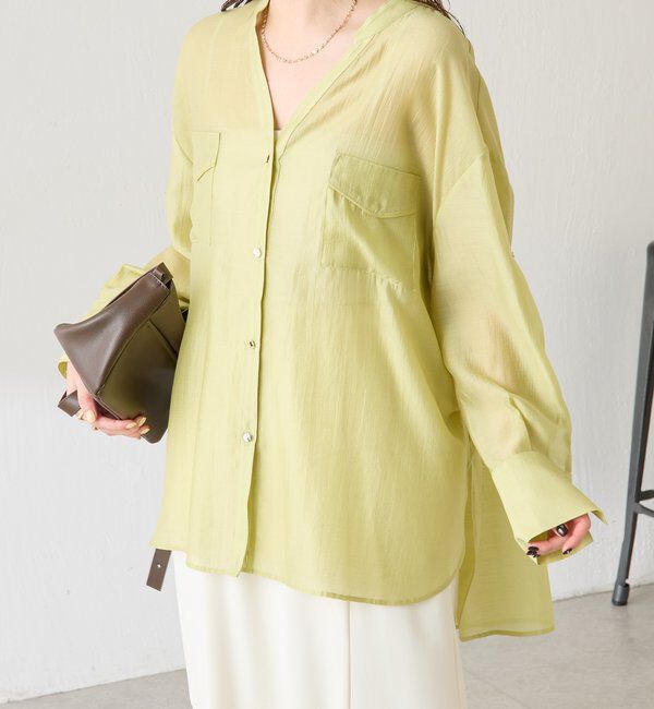  「ヴィンテージライクシアーシャツ」|シャツ・ブラウス|