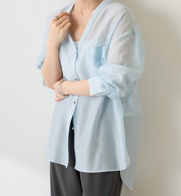 「ヴィンテージライクシアーシャツ」|シャツ・ブラウス|