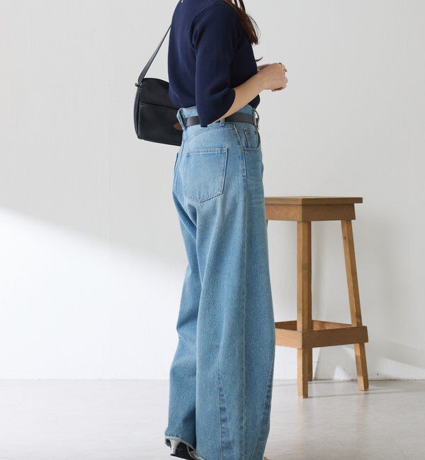  「ハーフスリーブコンパクトニット」|ニット・セーター|