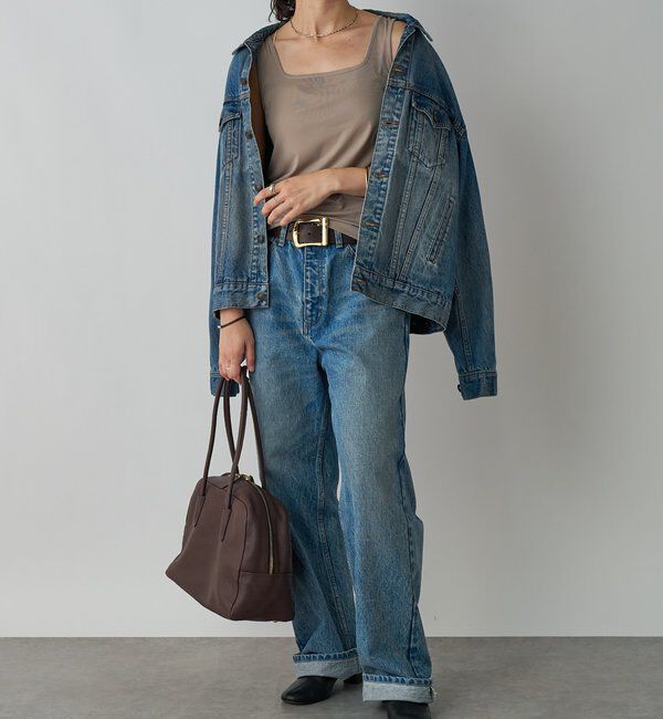  「【MONN.:.(モン)】OKAYAMAストレートデニム」|デニム|