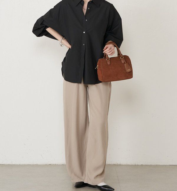  「スエード2WAYミニボストンバッグ」|ボストンバッグ|