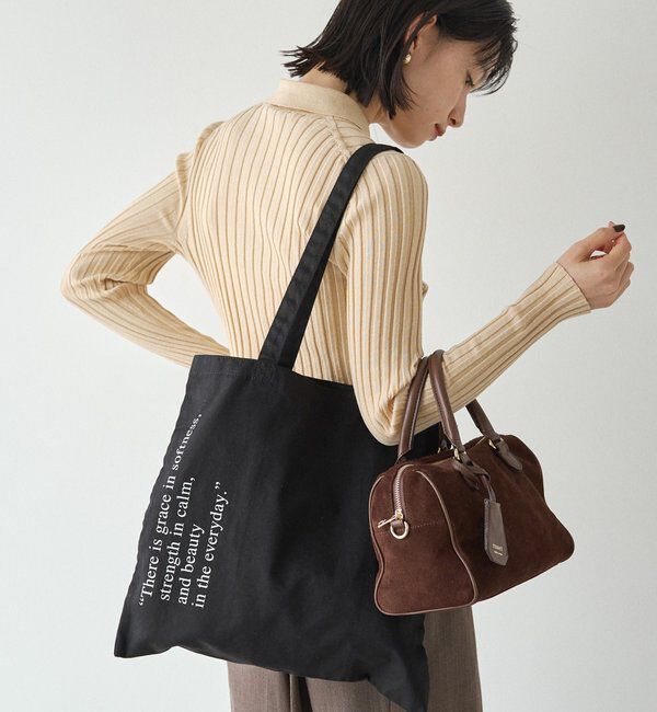  「スエード2WAYミニボストンバッグ」|ボストンバッグ|