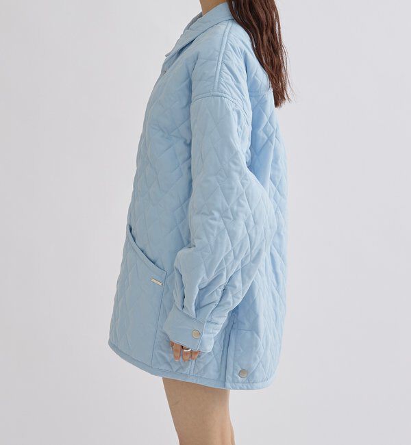  「襟付きキルティングジャケット」|その他|