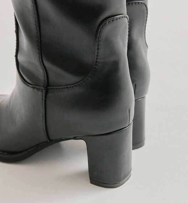  「ヒールミドルブーツ」|ロングブーツ|