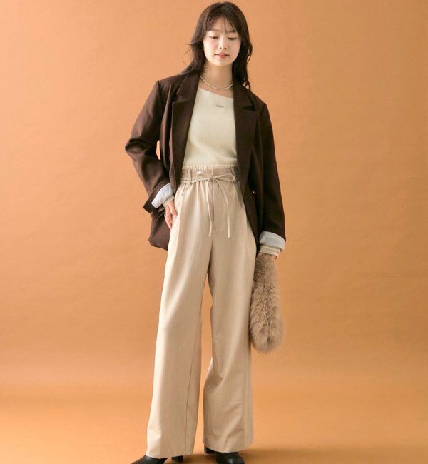  「Wベルトパンツ」|チノ|