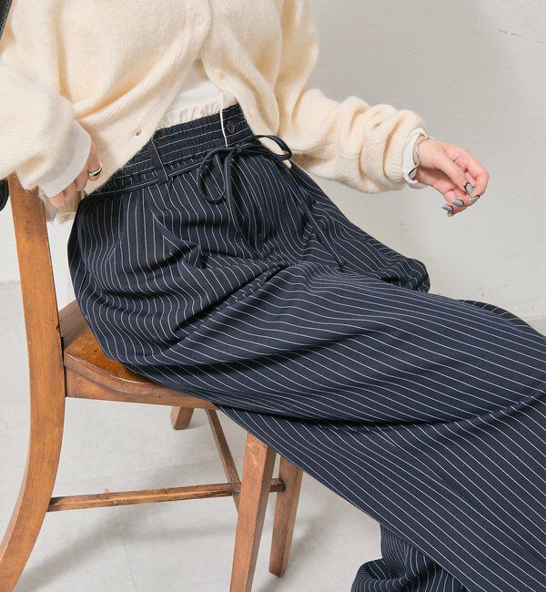  「Wベルトパンツ」|チノ|