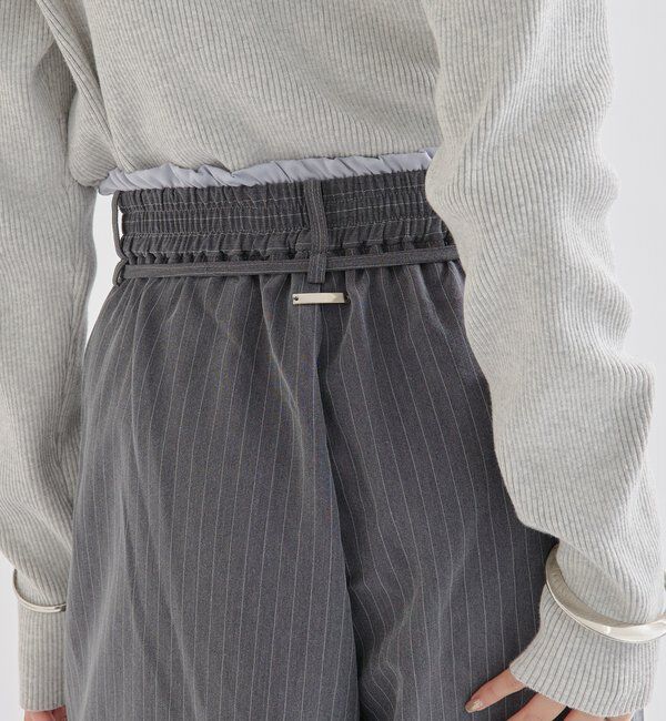  「Wベルトパンツ」|チノ|