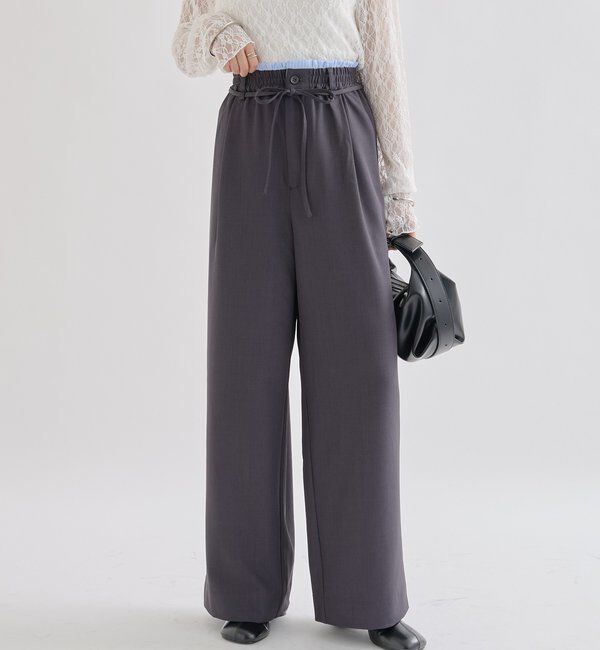  「Wベルトパンツ」|チノ|