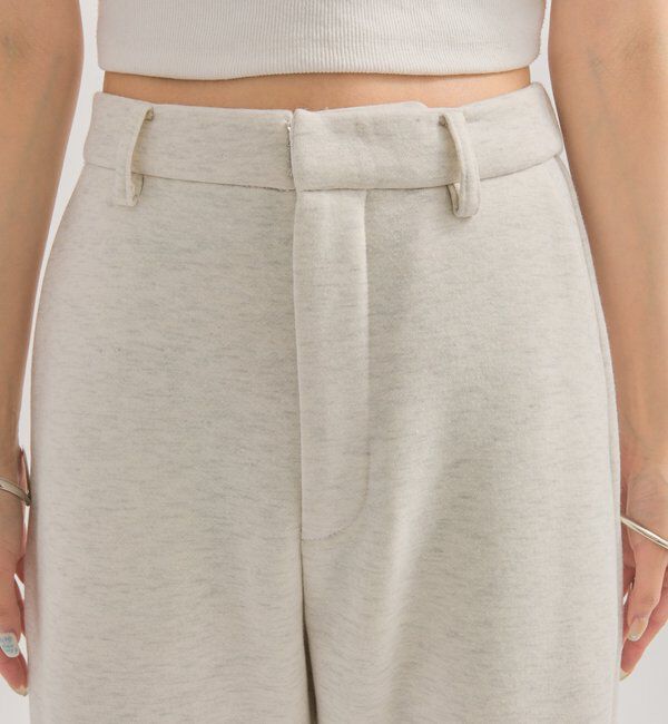  「【年間総売上1位！】裏起毛カーブスウェットパンツ」|チノ|