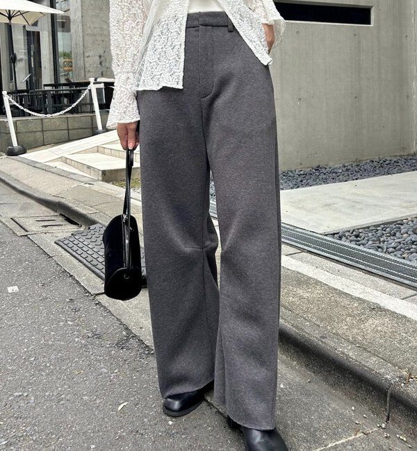  「【年間総売上1位！】裏起毛カーブスウェットパンツ」|チノ|