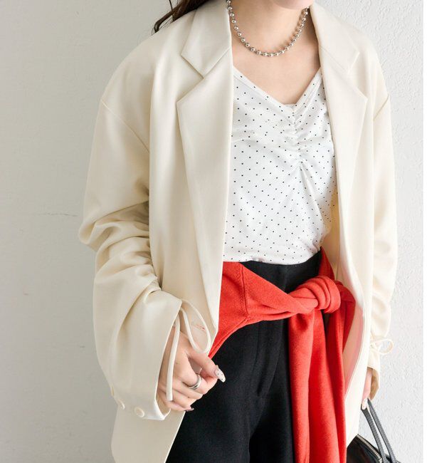  「ドロストスリーブテーラードジャケット」|テーラードジャケット|