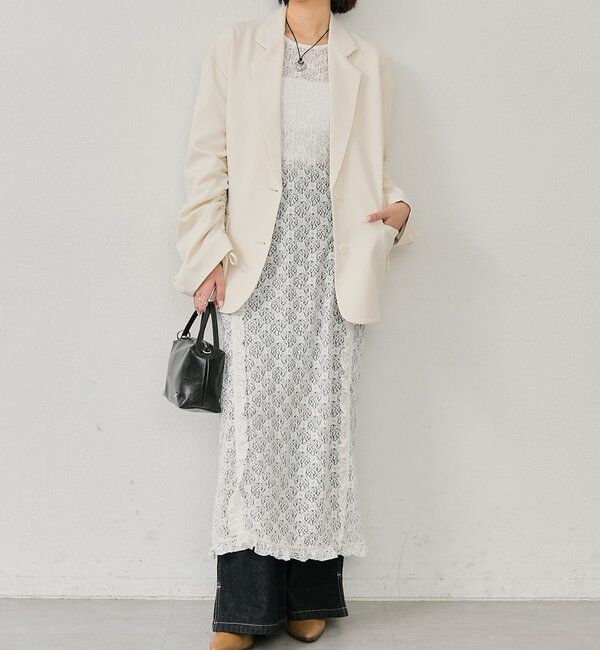  「ドロストスリーブテーラードジャケット」|テーラードジャケット|