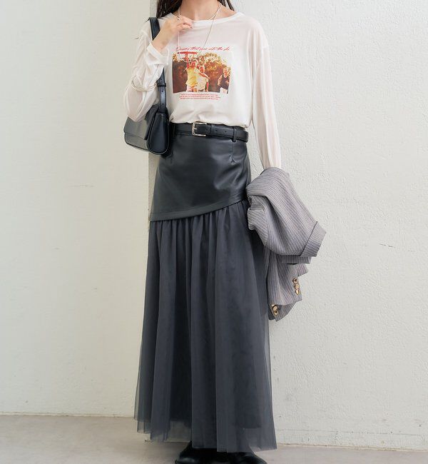  「シアーフォトロングTシャツ」|Tシャツ・カットソー|